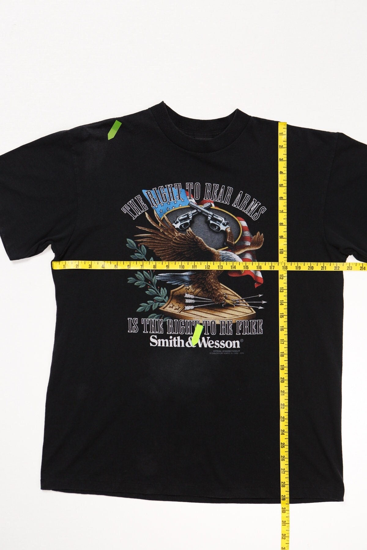 Vintage 3D Emblem Smith and Wesson T-Shirt