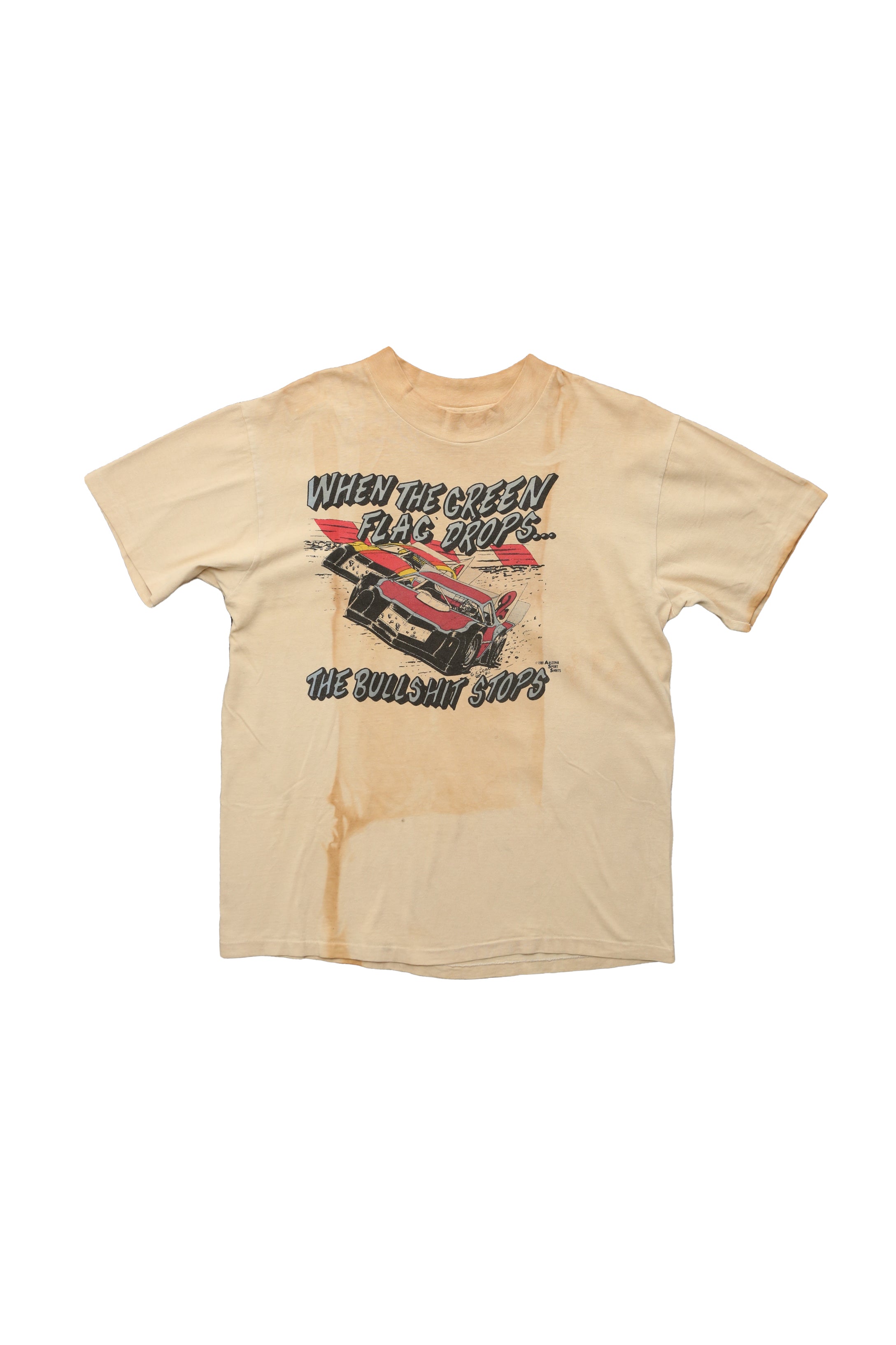 1981 Arizona Sport Racing Graphic T-shirt