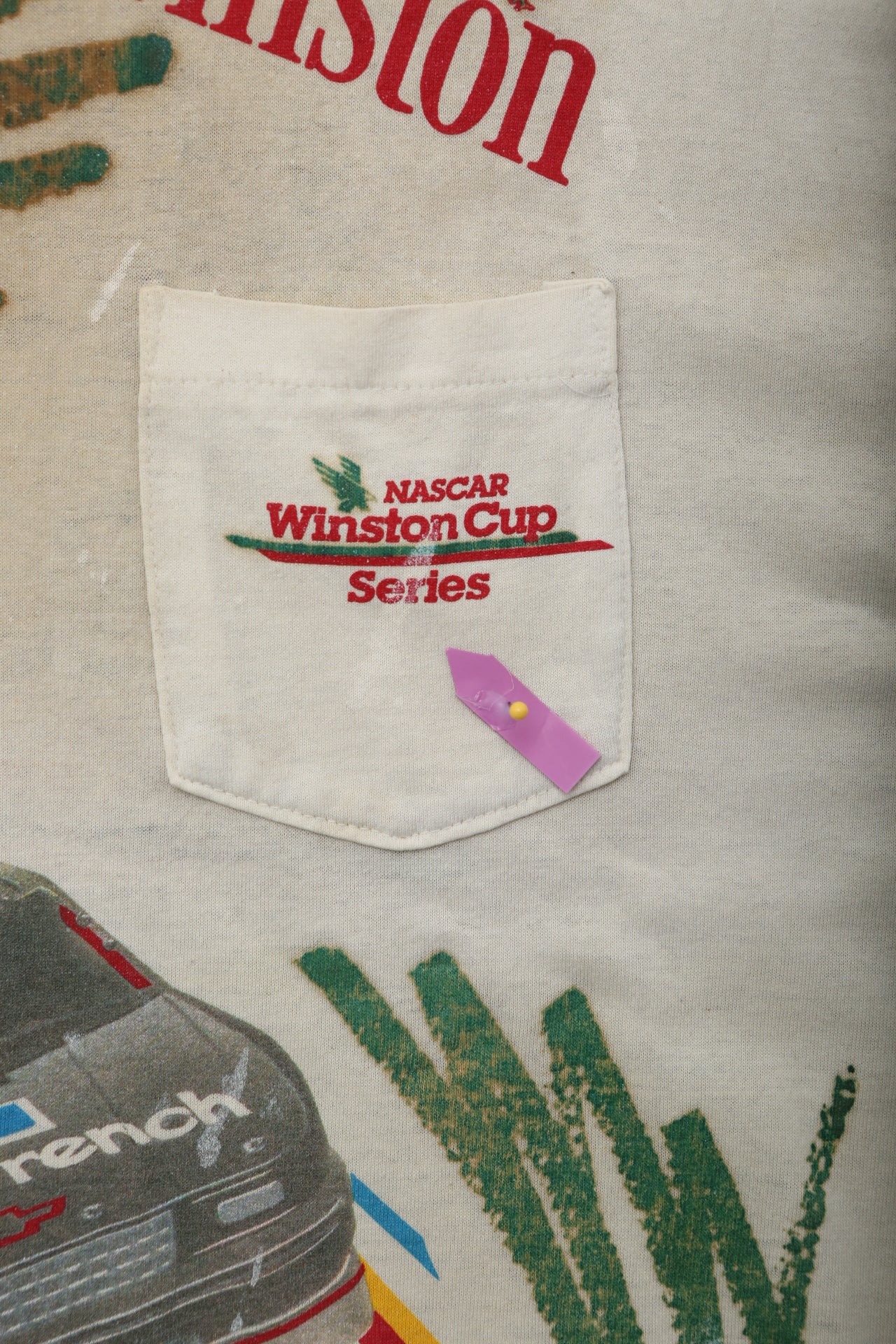 1992 Nascar Winston Cup Series Pocket T-Shirt