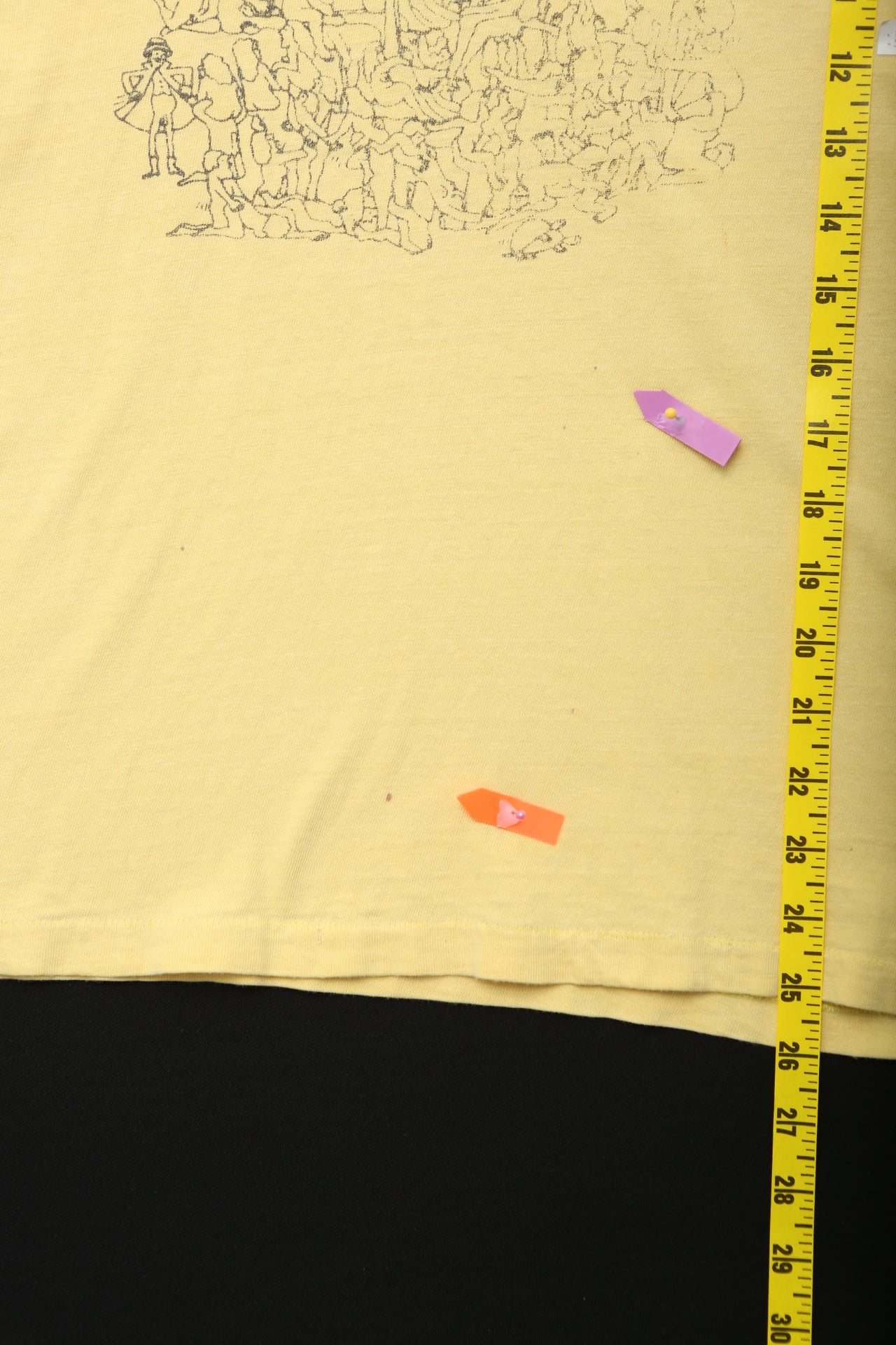 Yellow Adult Camp T-shirt