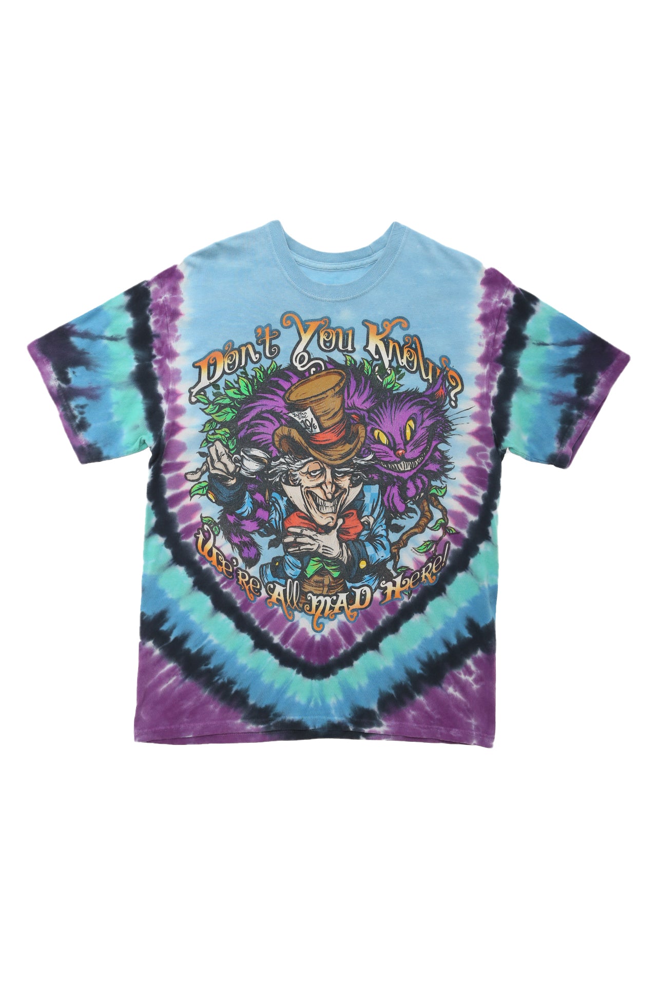 Alice in Wonderland Tie Dye Shirt