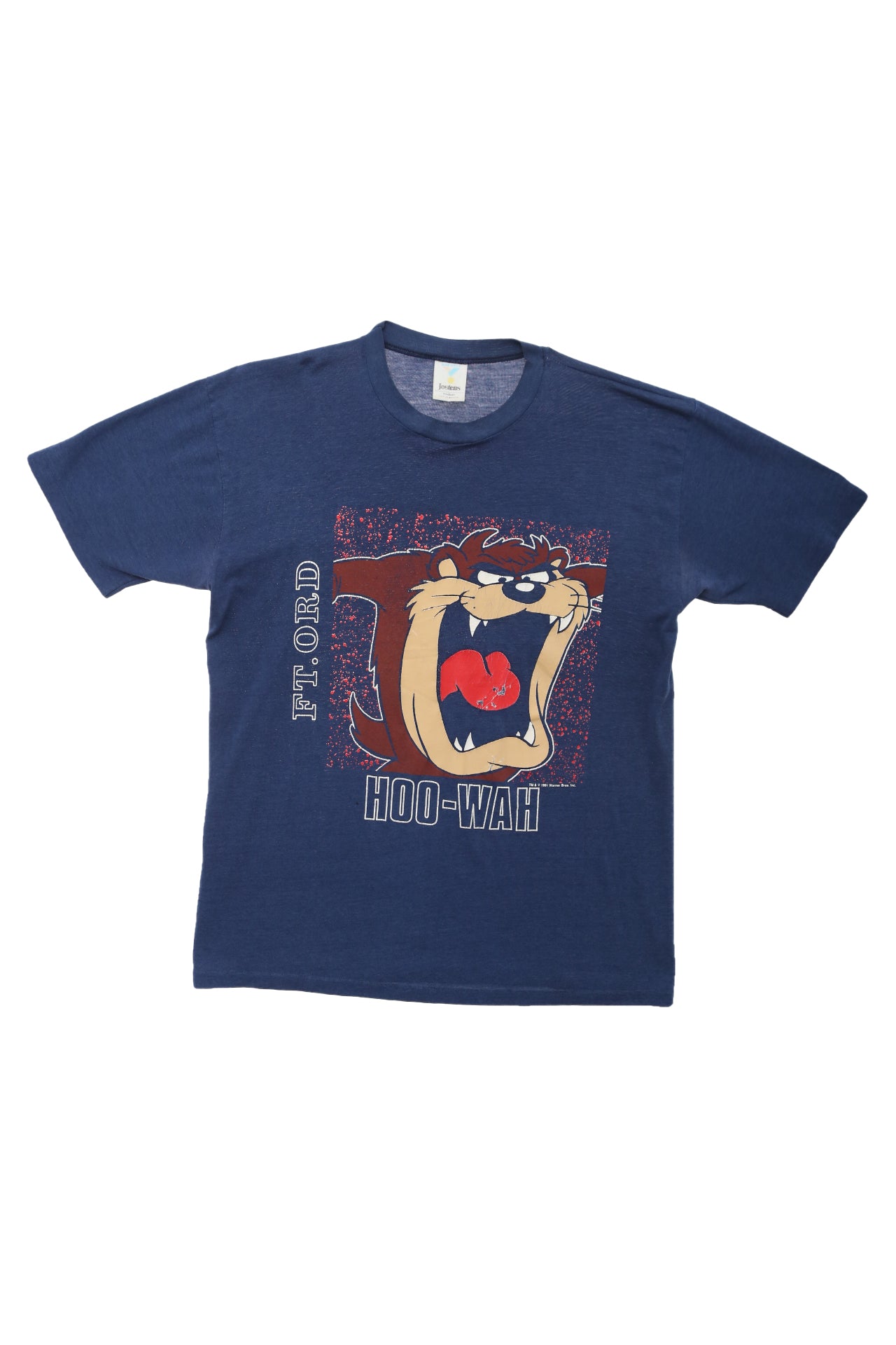 1991 Vintage Jostens Fort Ord Tasmanian Devil Graphic T-Shirt