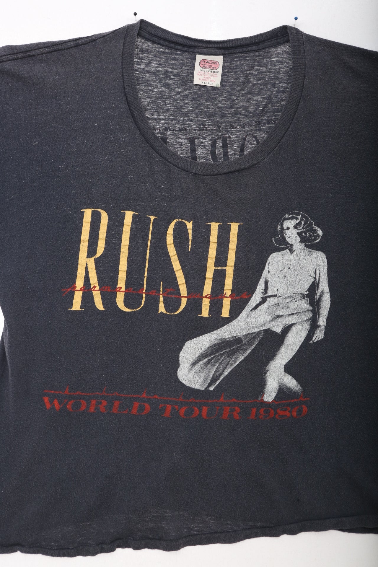 Rush "Permanent Waves" 1980 World Tour