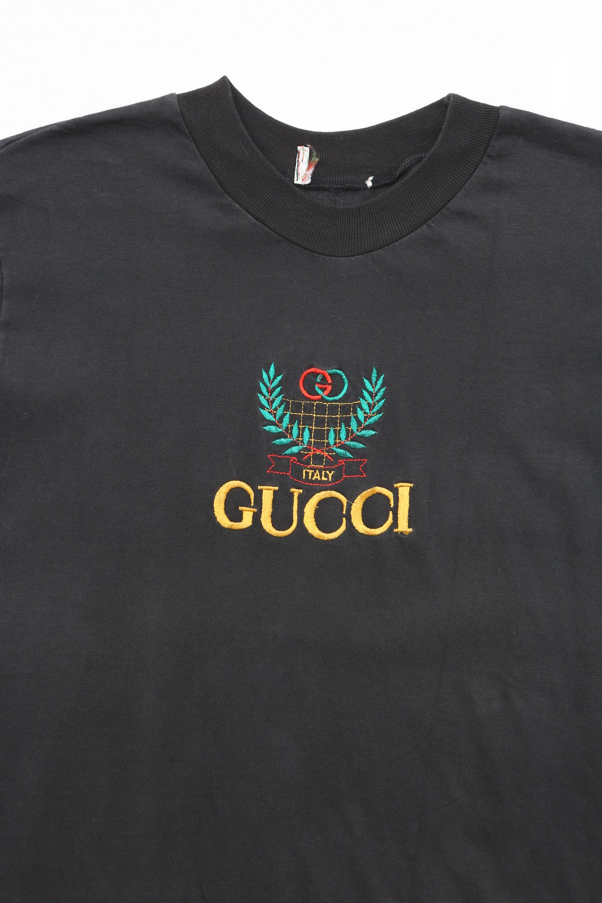 Vintage Gucci Embroidered T-shirt