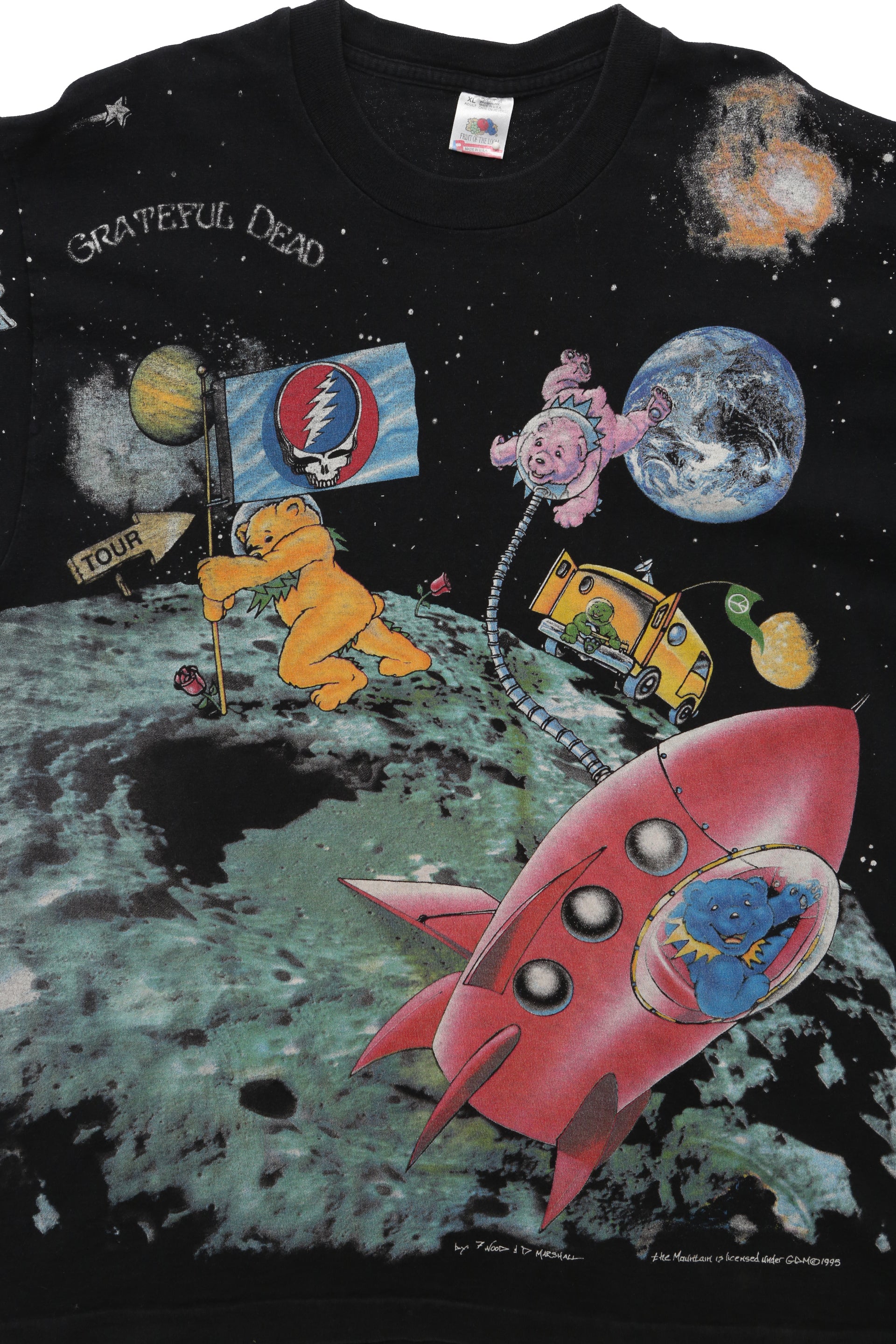 95' Grateful Dead Standing on the Moon T-Shirt