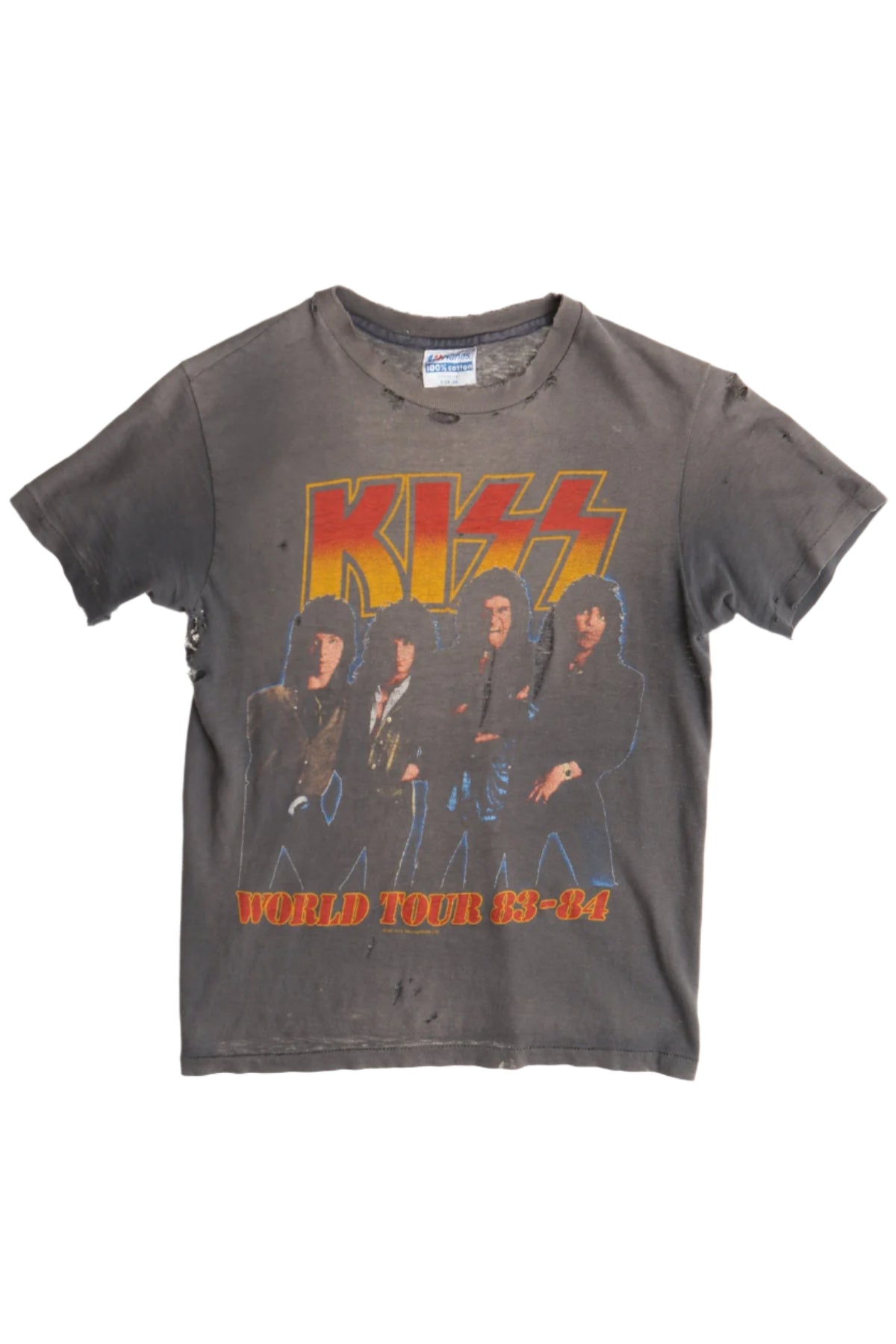 Kiss World Tour 1983-84 Rock Graphic Shirt