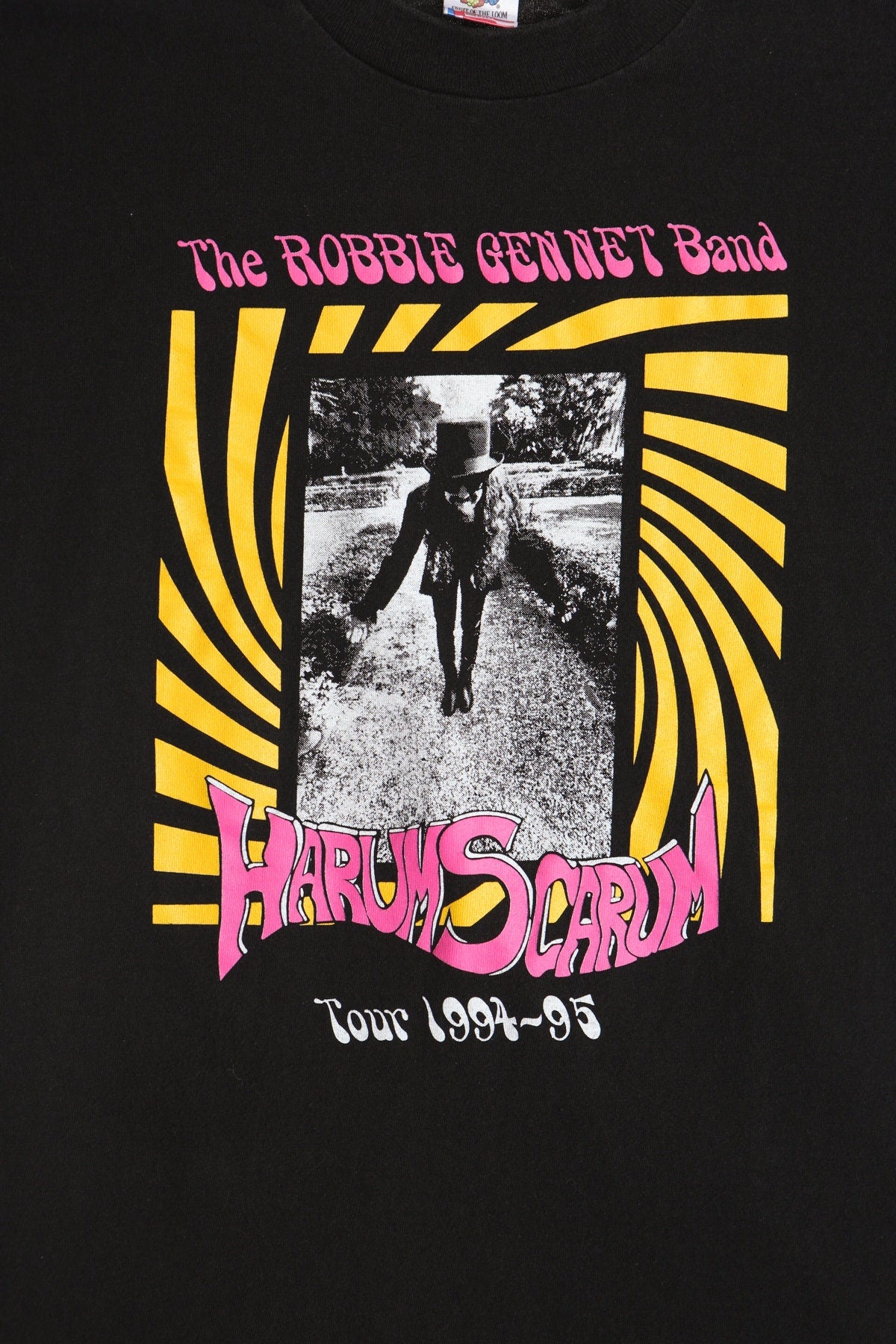 The Robbie Gennet Band Harum Scarum 1994 1995 Tour Graphic Shirt