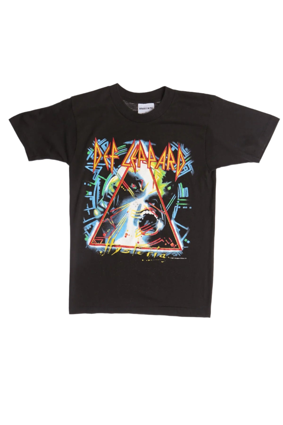 Def Leppard Hysteria Rock Band Graphic T-shirt