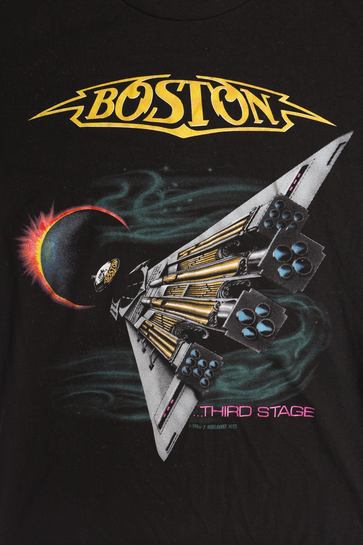 Boston Third Stage Black Graphic T-shirt