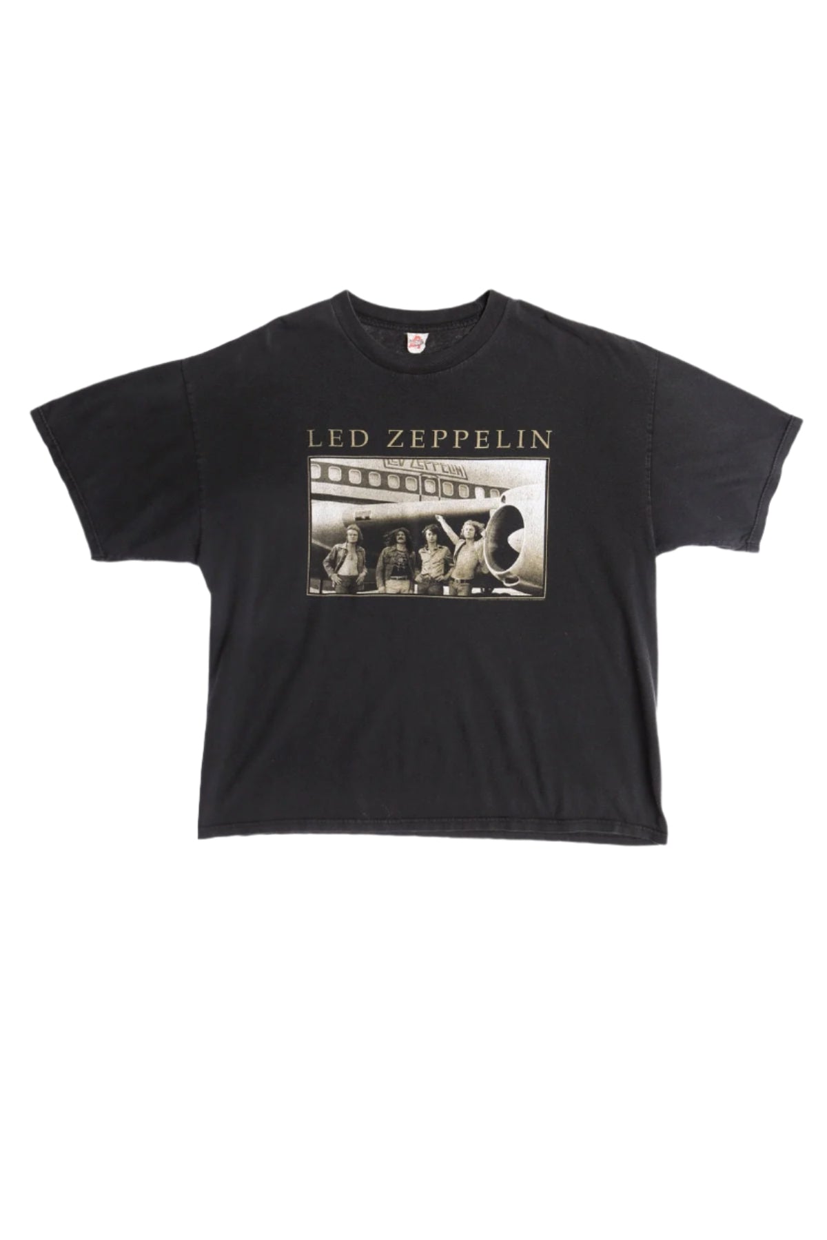 Led Zeppelin Black Graphic Shirt