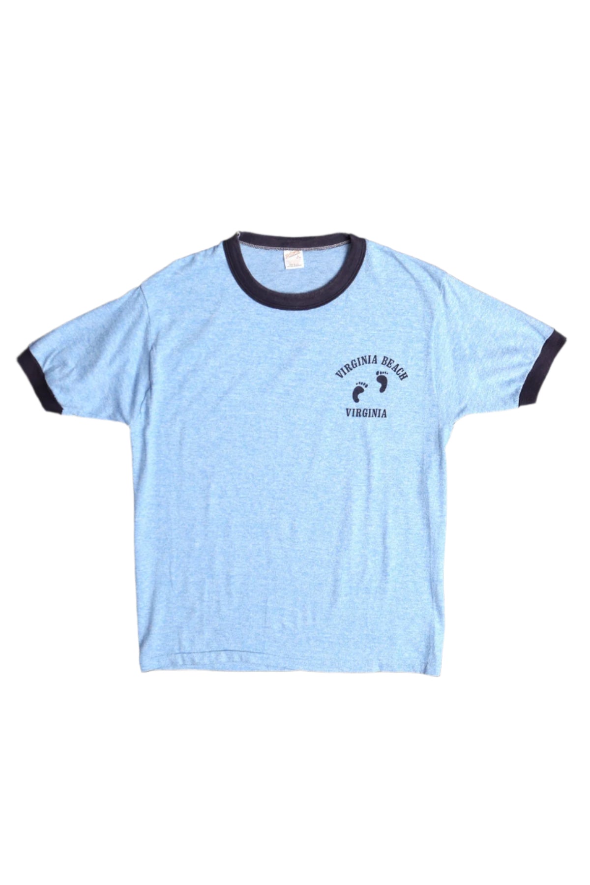 Virginia Beach Vintage Blue Graphic T-shirt