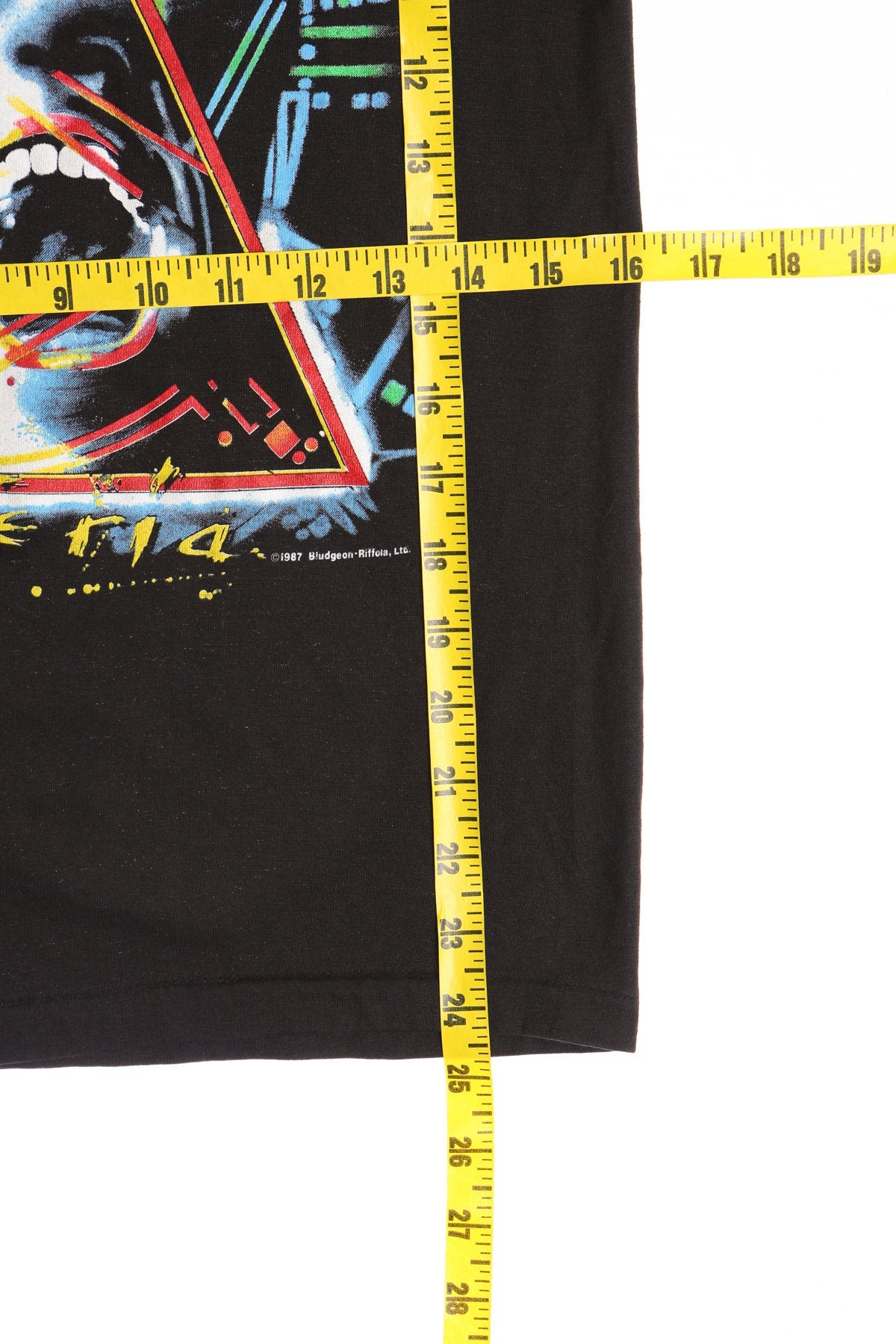 Def Leppard Hysteria Rock Band Graphic T-shirt