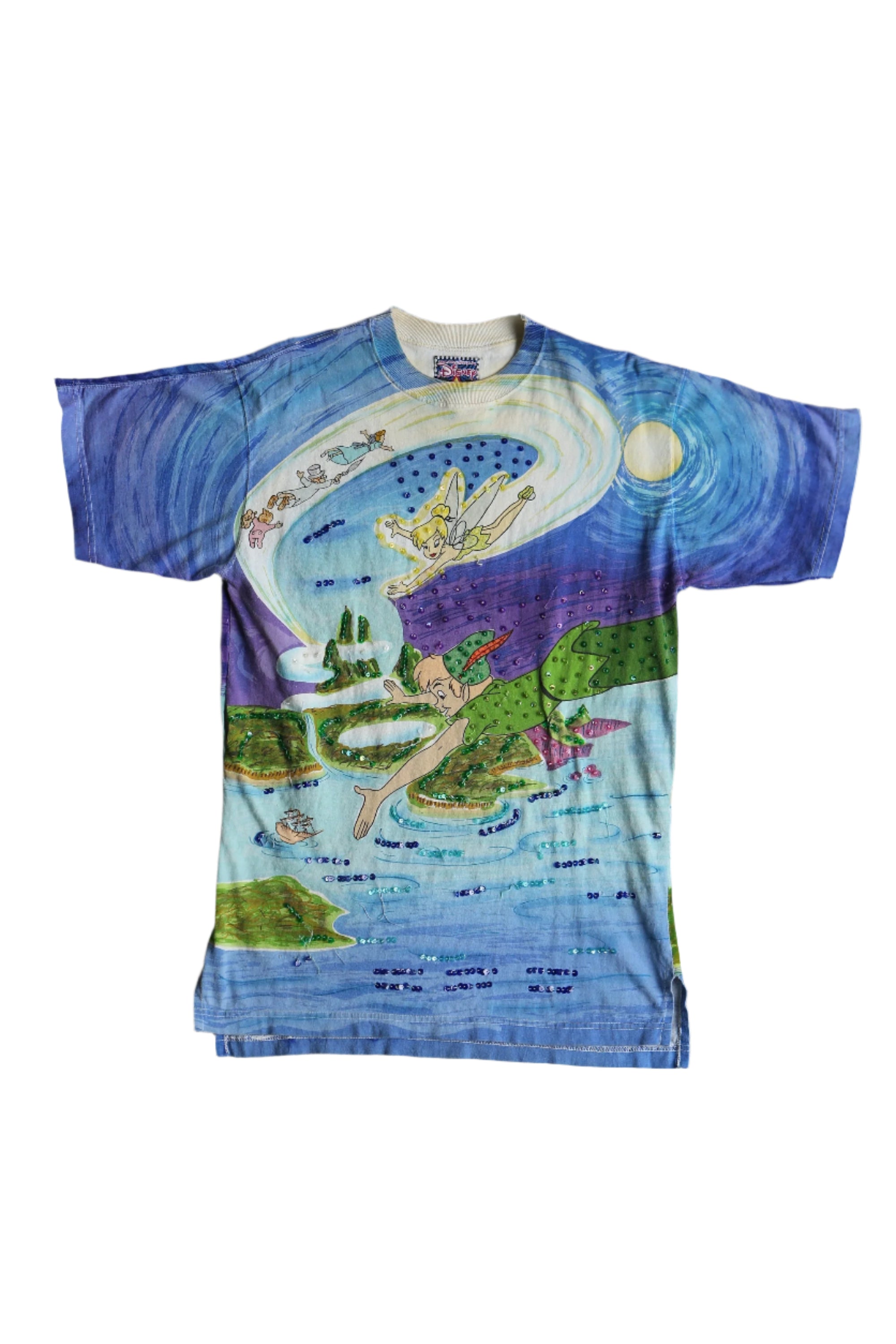 Vintage Disney Peter Pan Bedazzled T-Shirt