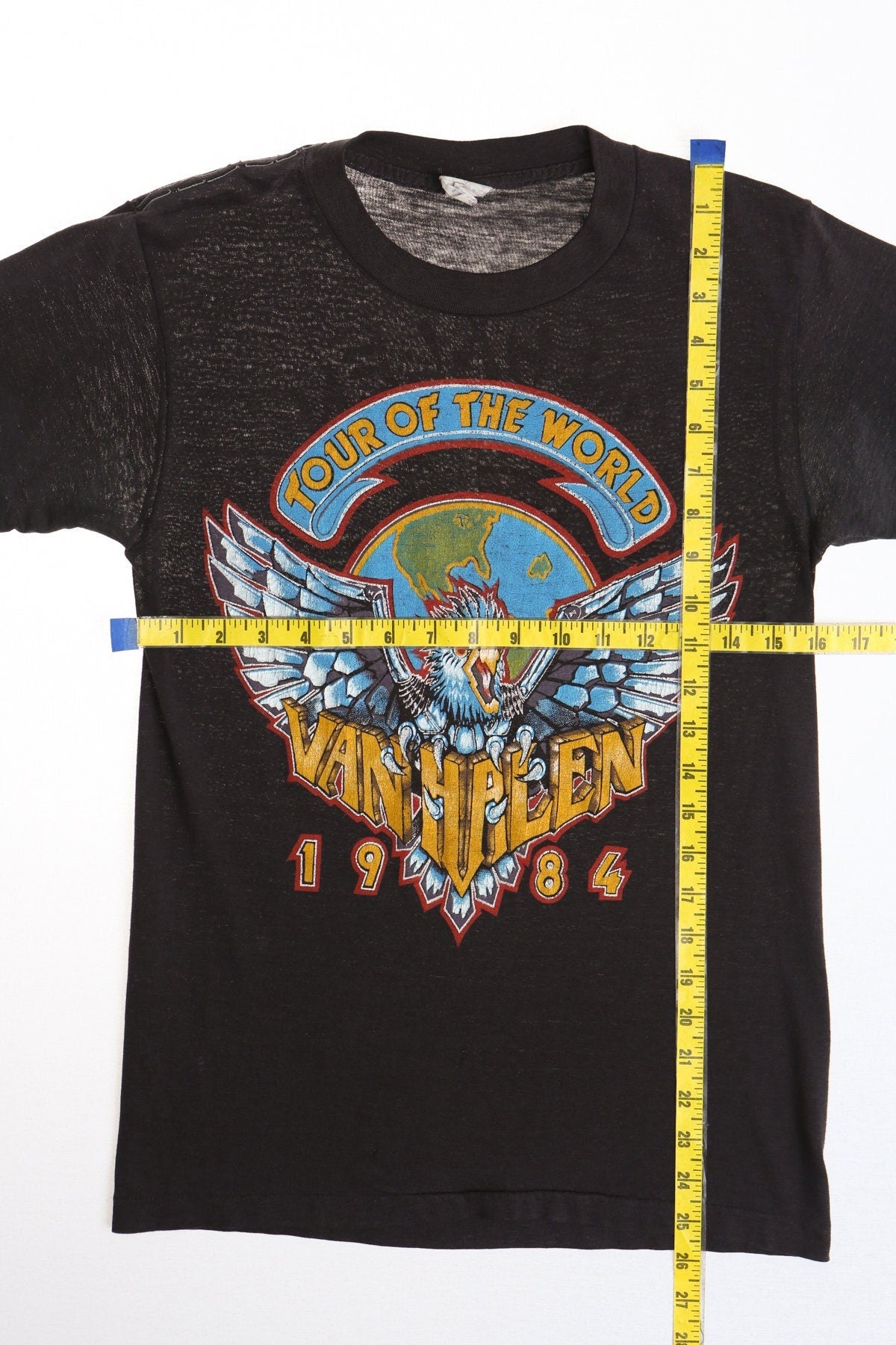 1984 Van Halen "Tour of the World" Band T-Shirt