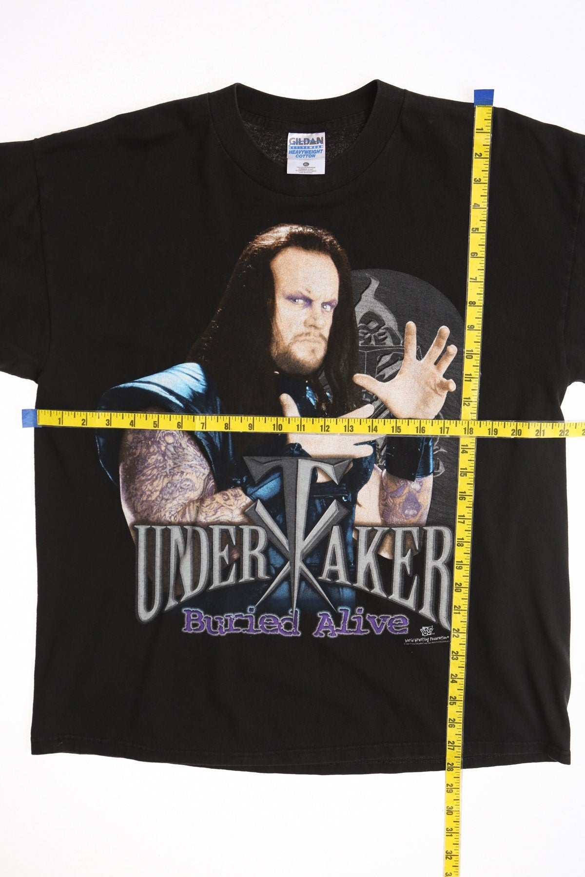 Vintage Y2K Undertaker Wresting T-Shirt