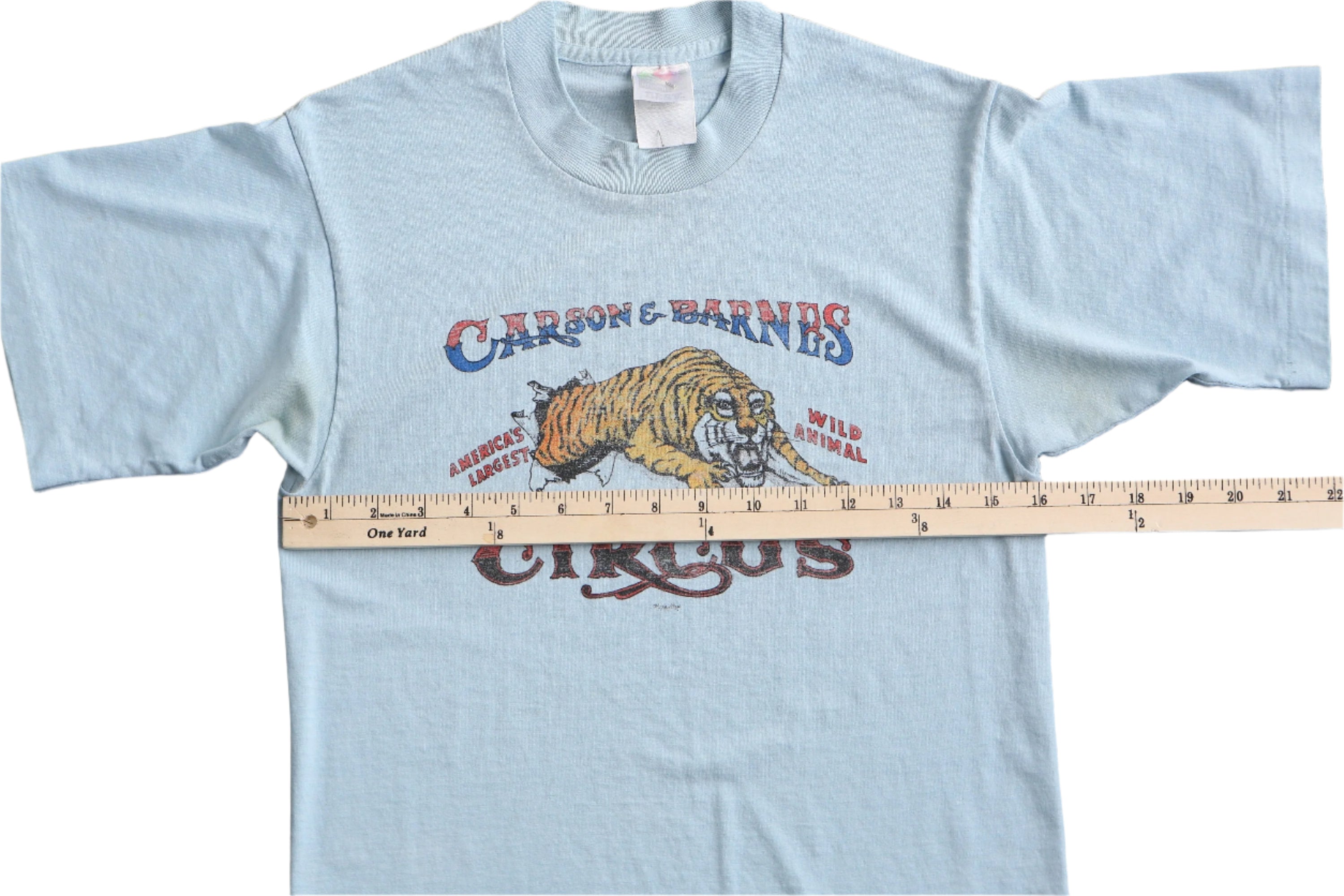 1970's Carson and Barnes Circus T-Shirt